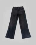 Classic Black Baggy Straight-Leg Jeans