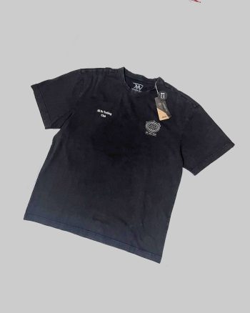 Tamnoon Oversized Black Tee – "All or Nothing Club"