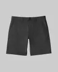 Black Member’s Mark Men’s Flat Front Twill Short