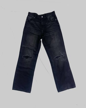 Ripped Black Baggy Jeans